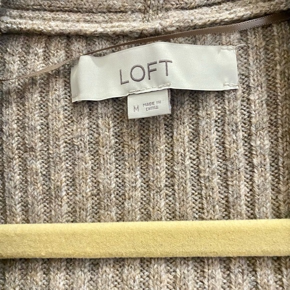 LOFT color block maxi sweater. Size Medium - Picture 3 of 4